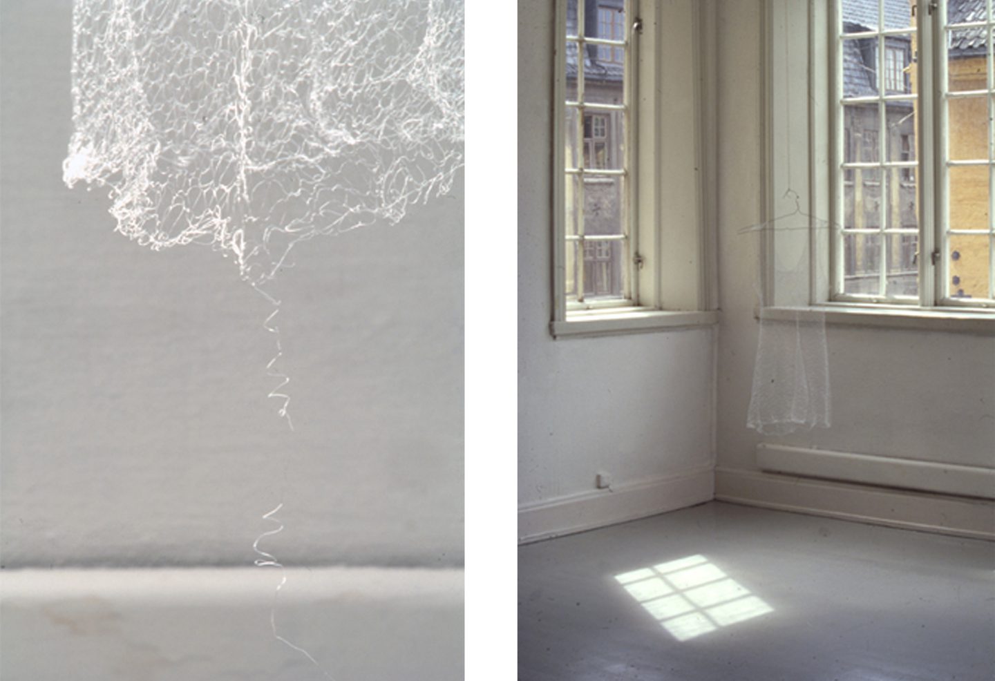 1996 kunstakademiets avg utstilling Mari Røyslamb Tilstand I rakne 1996