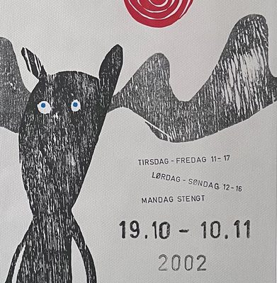 2002 Gunhild Vegge Einar Lasse Kolsrud plakat