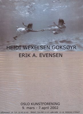 2002 Heidi Wexelsen Goksøyr Erik A Evensen plakat