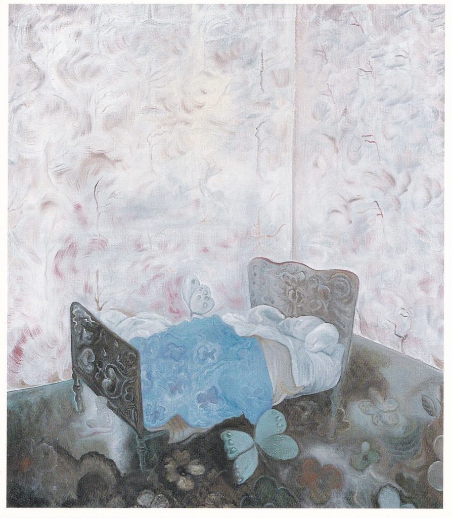 2002 Maureen Baird Still talking to myself 2002 olje på lerret