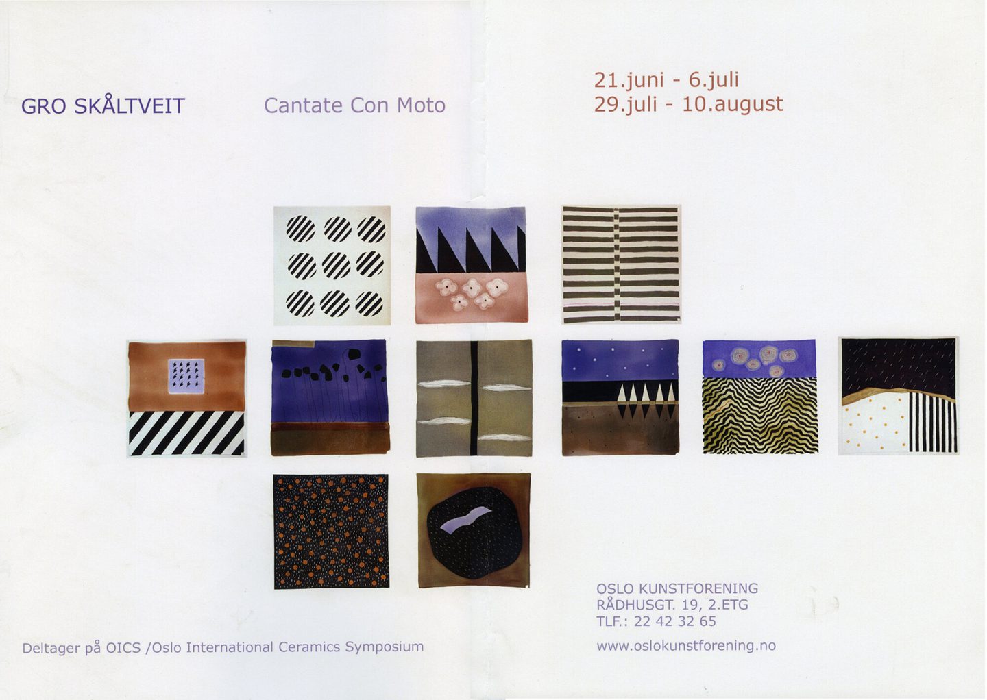 2003 Gro Skåltveit plakat