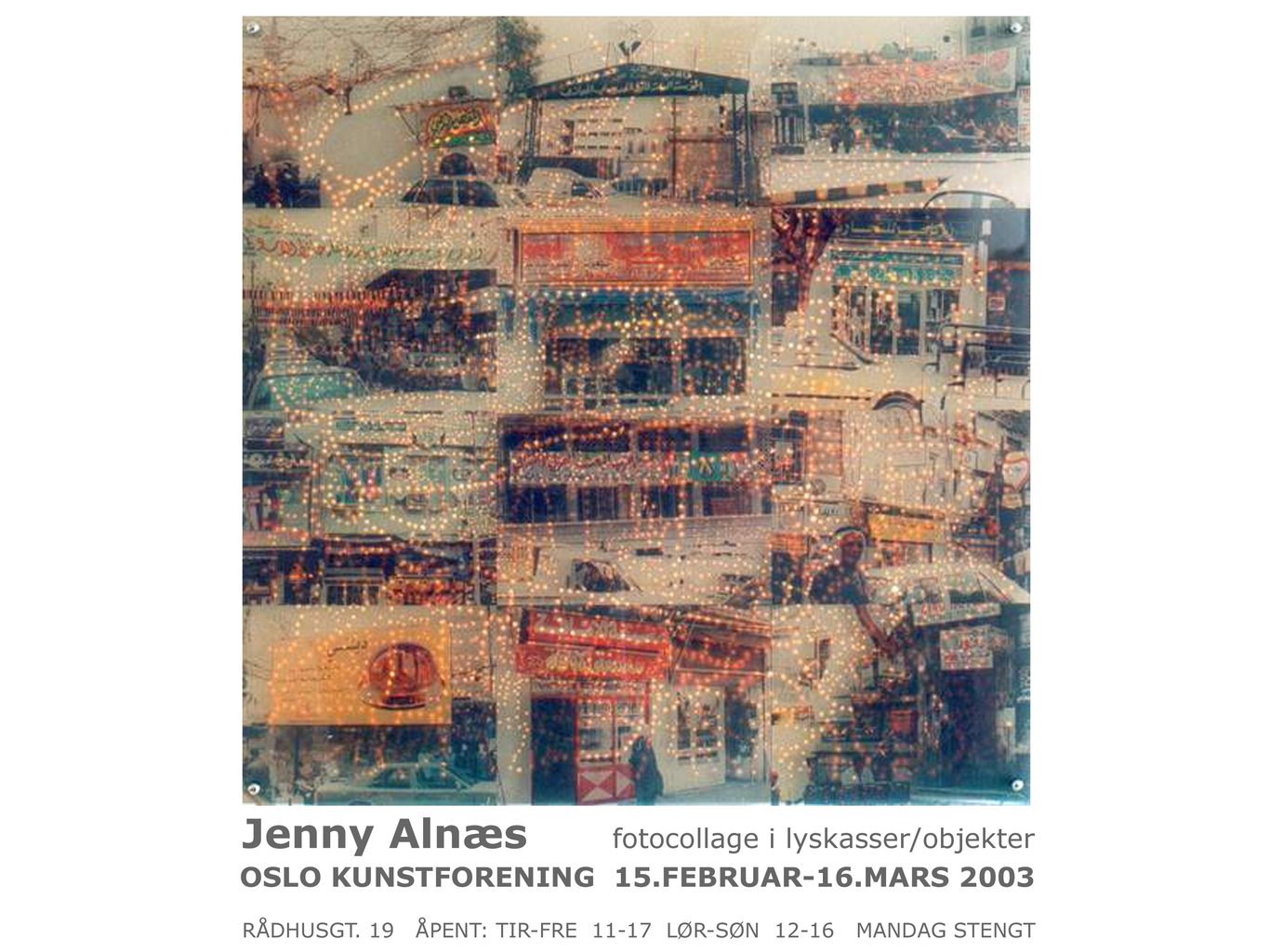 2003 Jenny Alnæs plakat