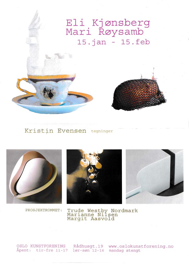 2004 Eli Kjønsberg Mari Røysamb Kristin Evensen Marianne Nilsen Margit Aasvold Trude W Nordmark Plakat
