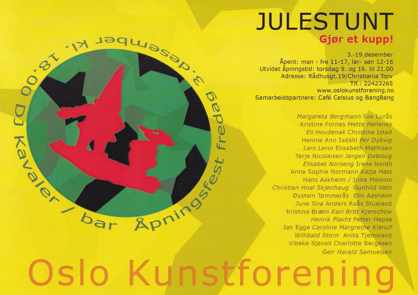 2004 Julestunt flyer