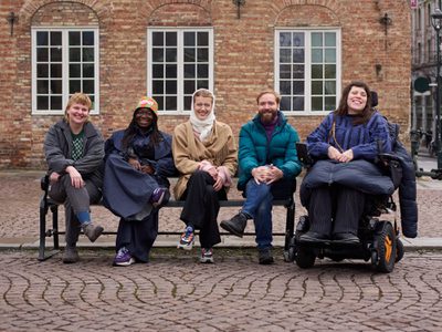Ellinor Aurora Aasgaard, Rafiki, Katarina Skjønsberg, Zayne Armstrong og Ihra Lill Scharning. Foto: Henrik Follesø Egeland