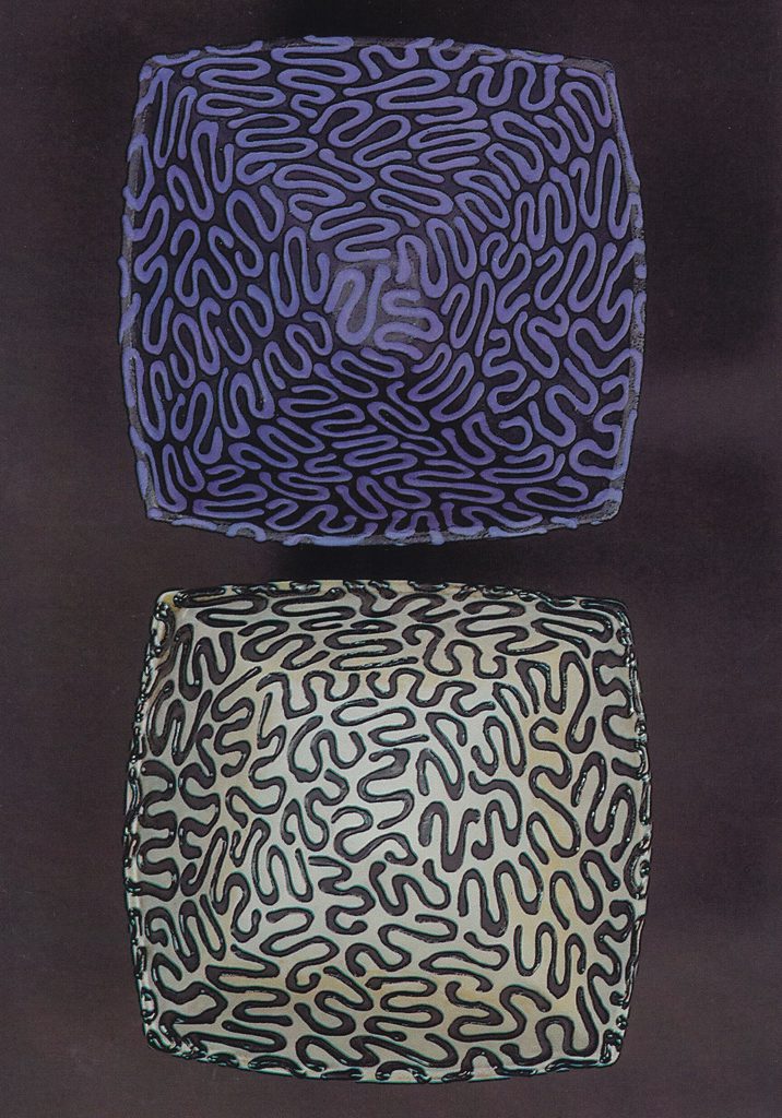 Barbro Hernes Porselensskåler 18 x 18 cm