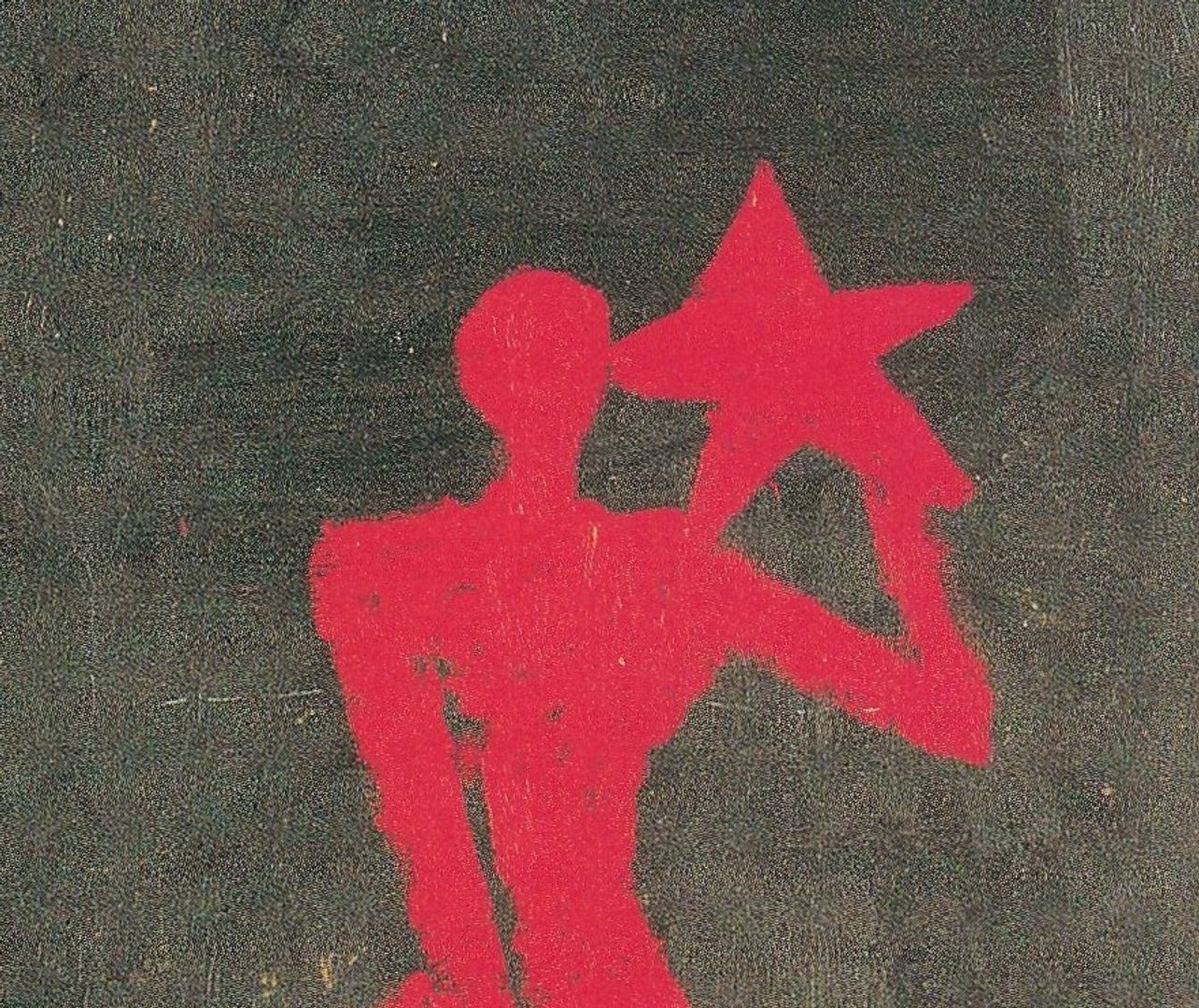 Berit Marie Friestad Dame med stjerne 73 x 57 cm 1990