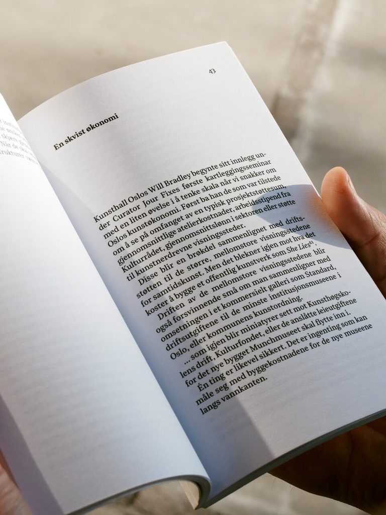I skvis – Om mellomsjiktet i kunstbyen Oslo