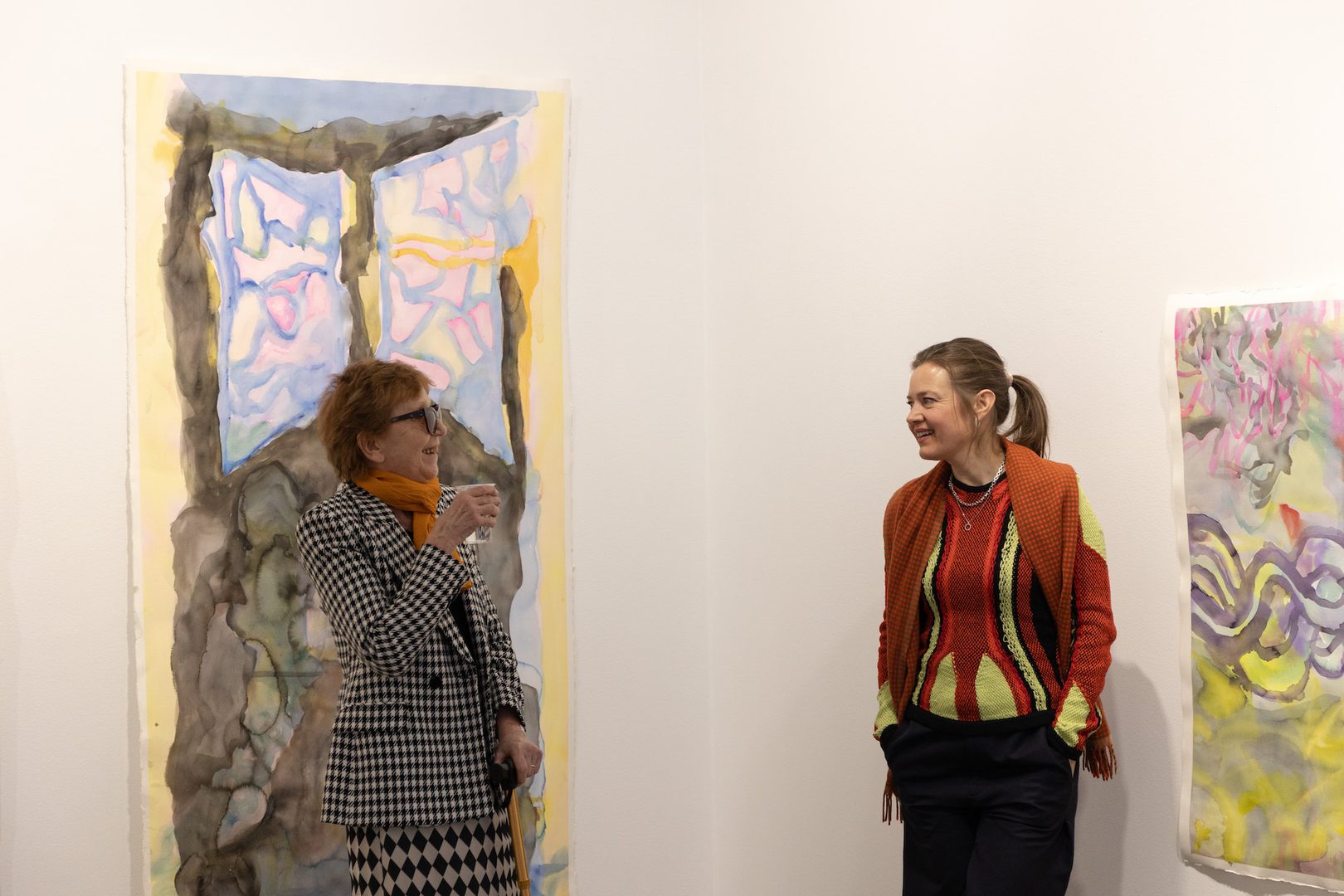 Elisabeth Haarr & Marianne Hurum. Foto: Malin Westermann