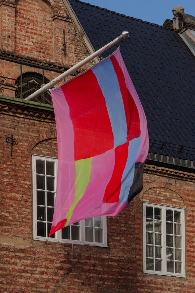 Elisabeth Haarr, Flagg for kunst, 2023. Foto: Einar Fuglem