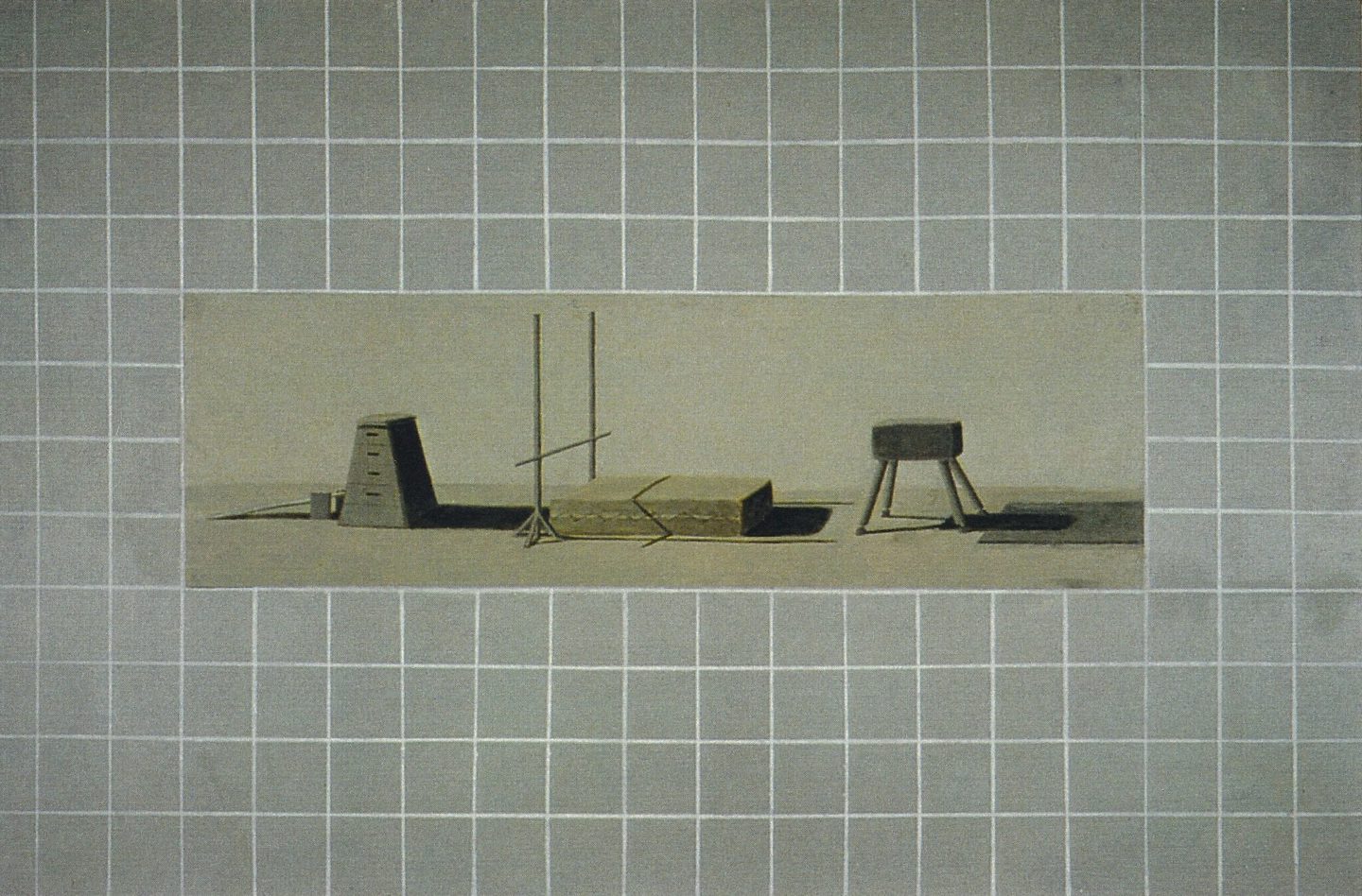 Ingvar Gundersen Metafysiske øvelser I 122 x 190 cm