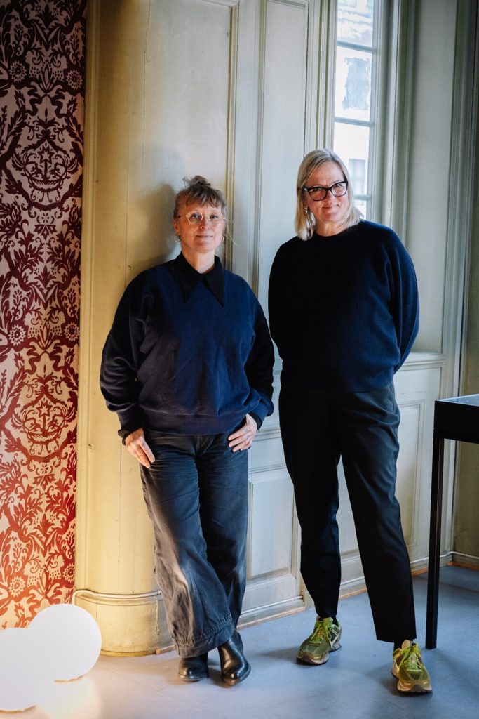 Lotte Konow Lund og Elise Storsveen. Foto: Kristine Jakobsen