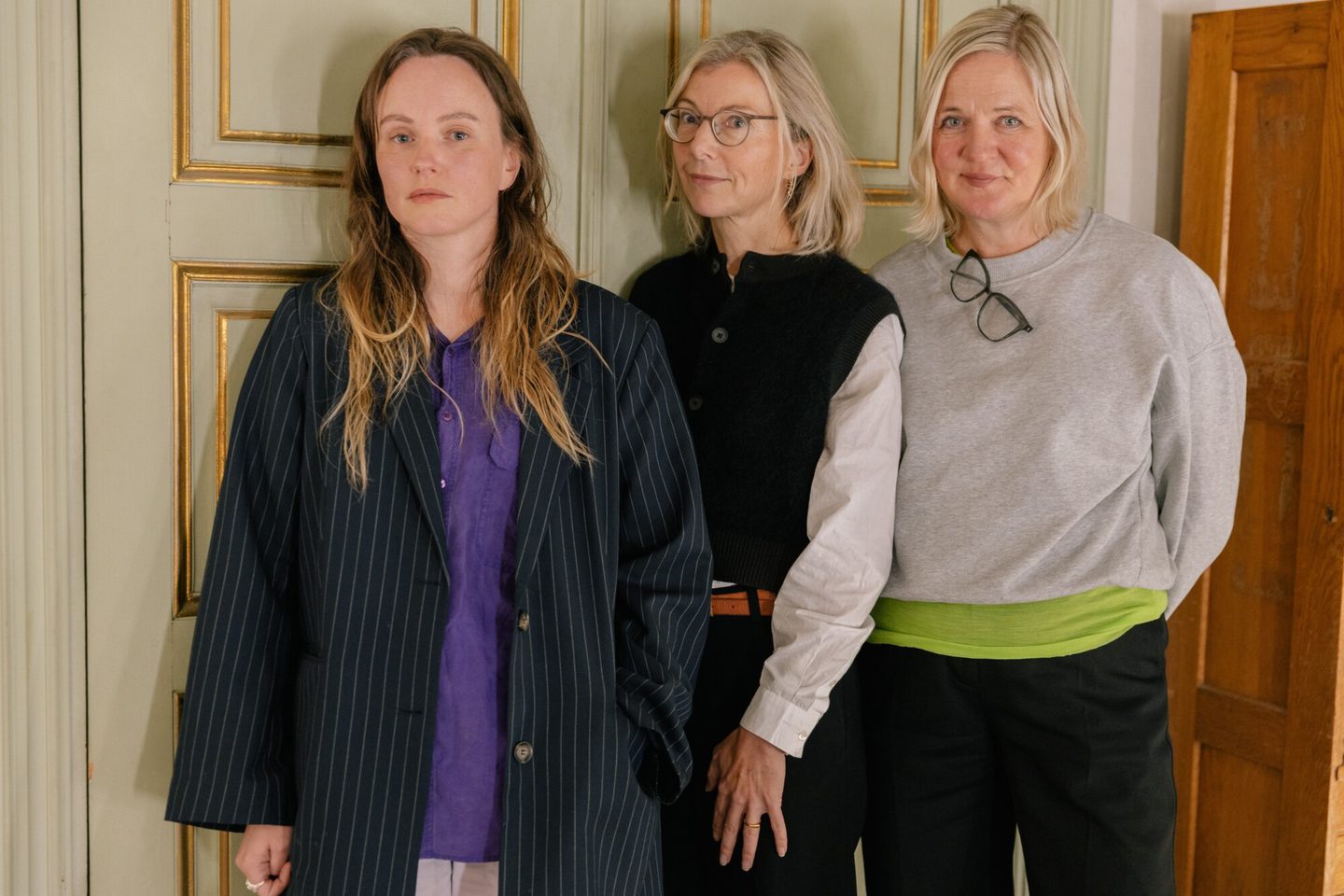 Silje Linge Haaland, Marit Paasche og Lotte Konow Lund. Foto: Kristine Jakobsen