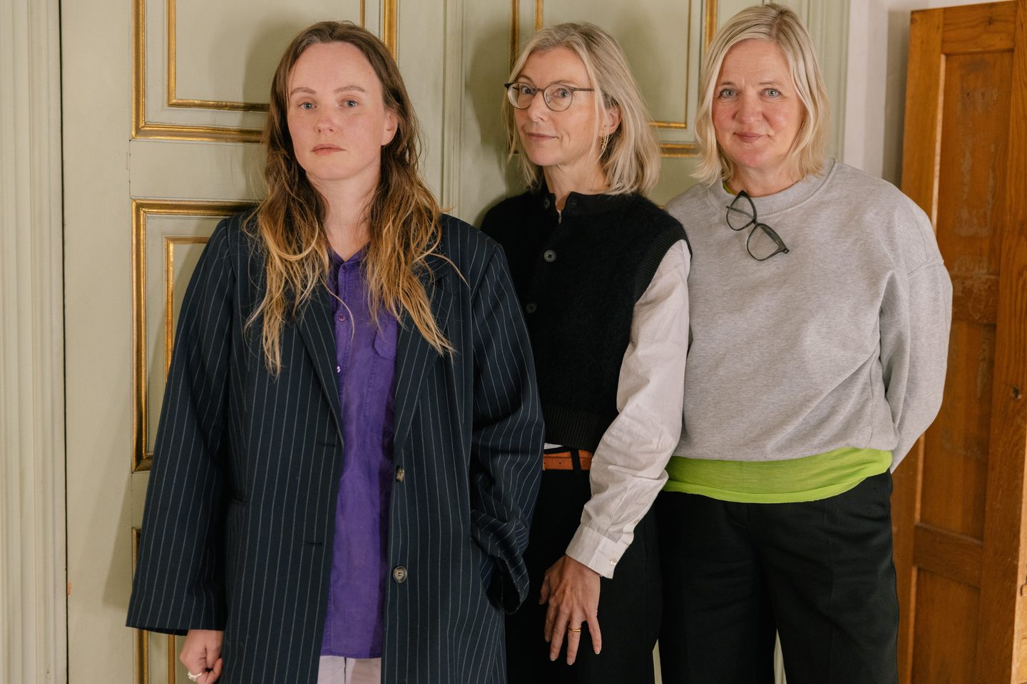Silje Linge Haaland, Marit Paasche og Lotte Konow Lund. Foto: Kristine Jakobsen