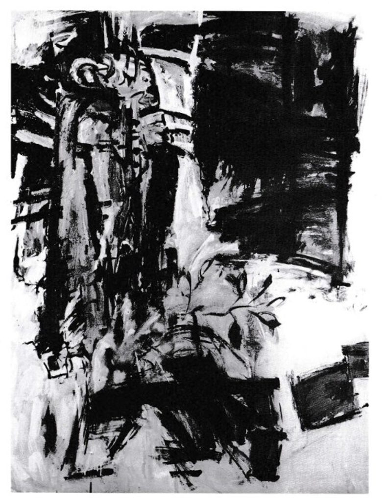 Lilja Salmela Have 1988 Olje på lærret 130 x 97