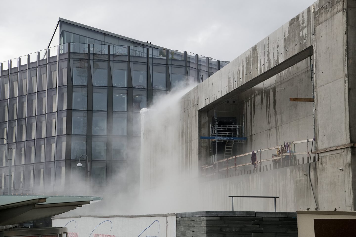 Fujiko Nakaya at the new National Museum