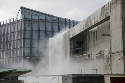 Fujiko Nakaya at the new National Museum