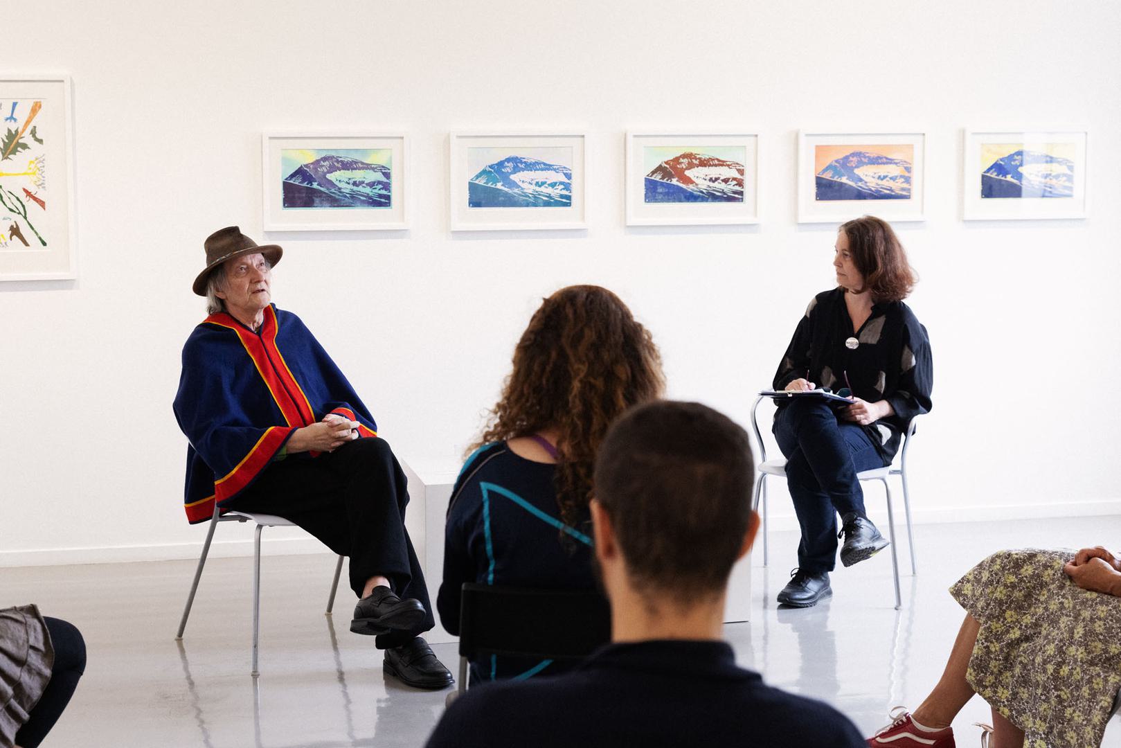 Hans Ragnar Mathisen and Maria Fuglevaag Warsinska-Varsi. Photo: Julie Hrnčířová