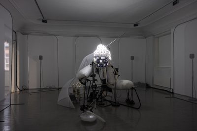 Kim Hankyul, AV Buddha, 2022. Foto: Julie Hrnčířová