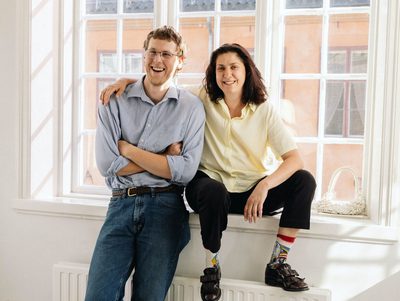 Anna Daniell og Ole Petter Ribe. Foto: Kristine Jakobsen