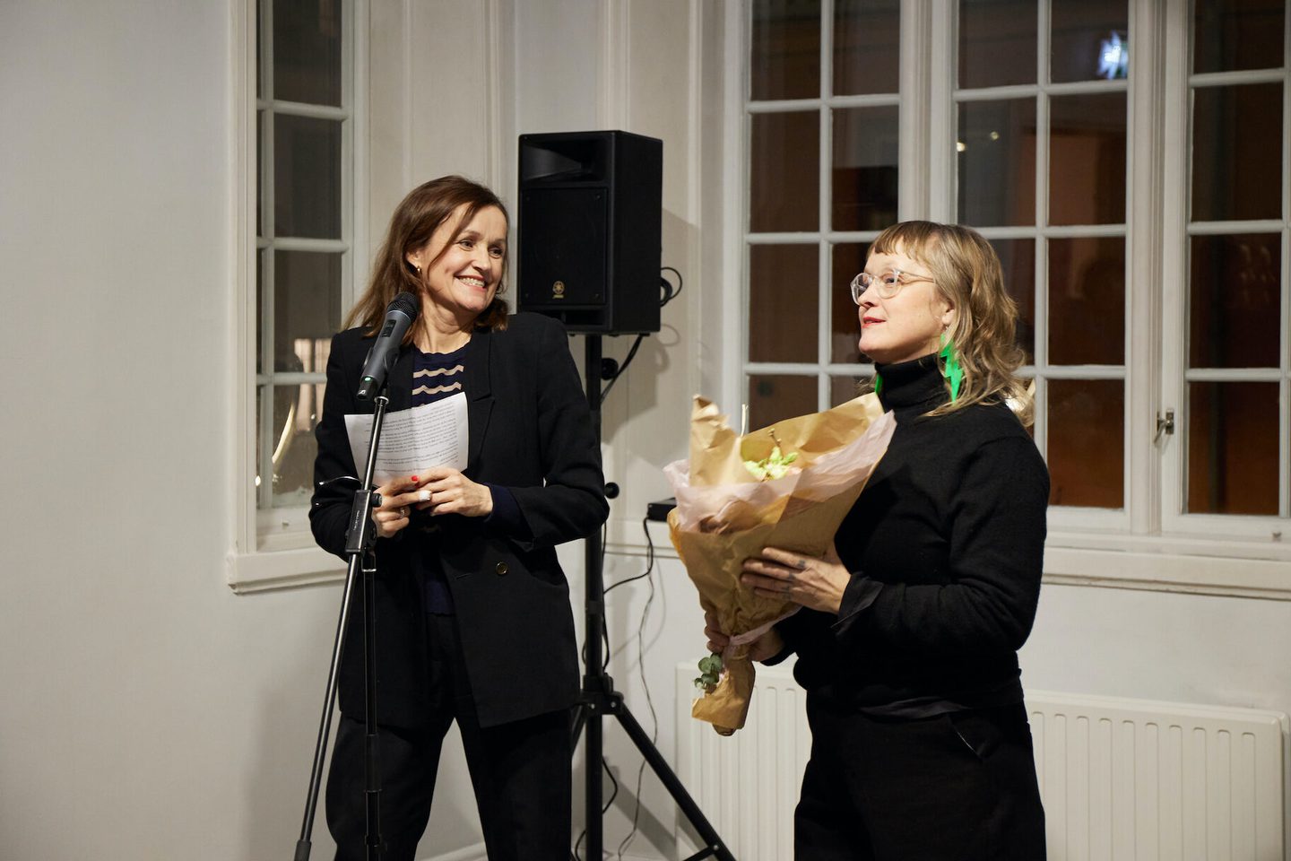 Elisabeth Byre og Elise Storsveen. Foto: Malin Westermann