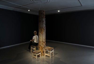 Anawana Haloba, Conversations with Stitched-up Lips, 2018