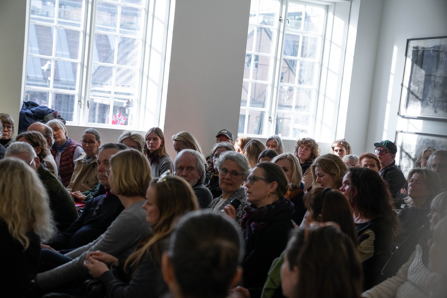 Seminar: Kunsten etter døden – hvem tar ansvar for arkiv og samling? Foto: Jacky Jaan Yuan Kuo