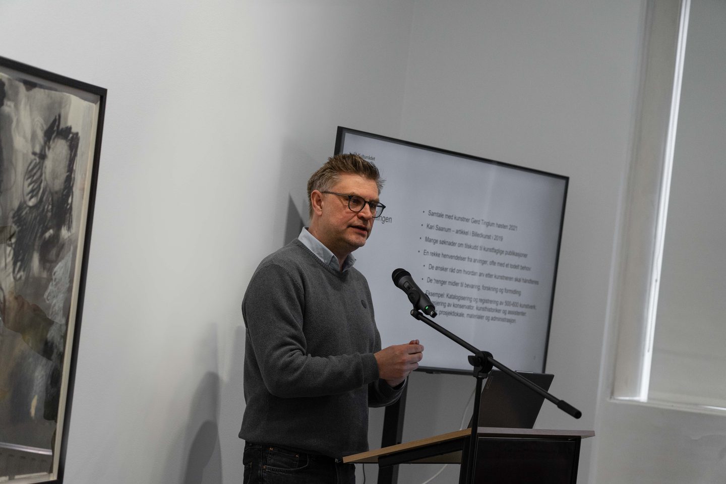 Seminar: Kunsten etter døden – hvem tar ansvar for arkiv og samling? Foto: Jacky Jaan Yuan Kuo